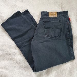 Bugle Boy Vtg Loose Fit Straight Leg Jeans, Sz 36x30